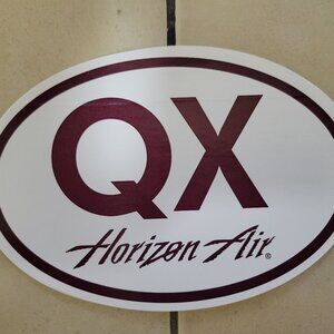 STICKER: HORIZON AIR QX